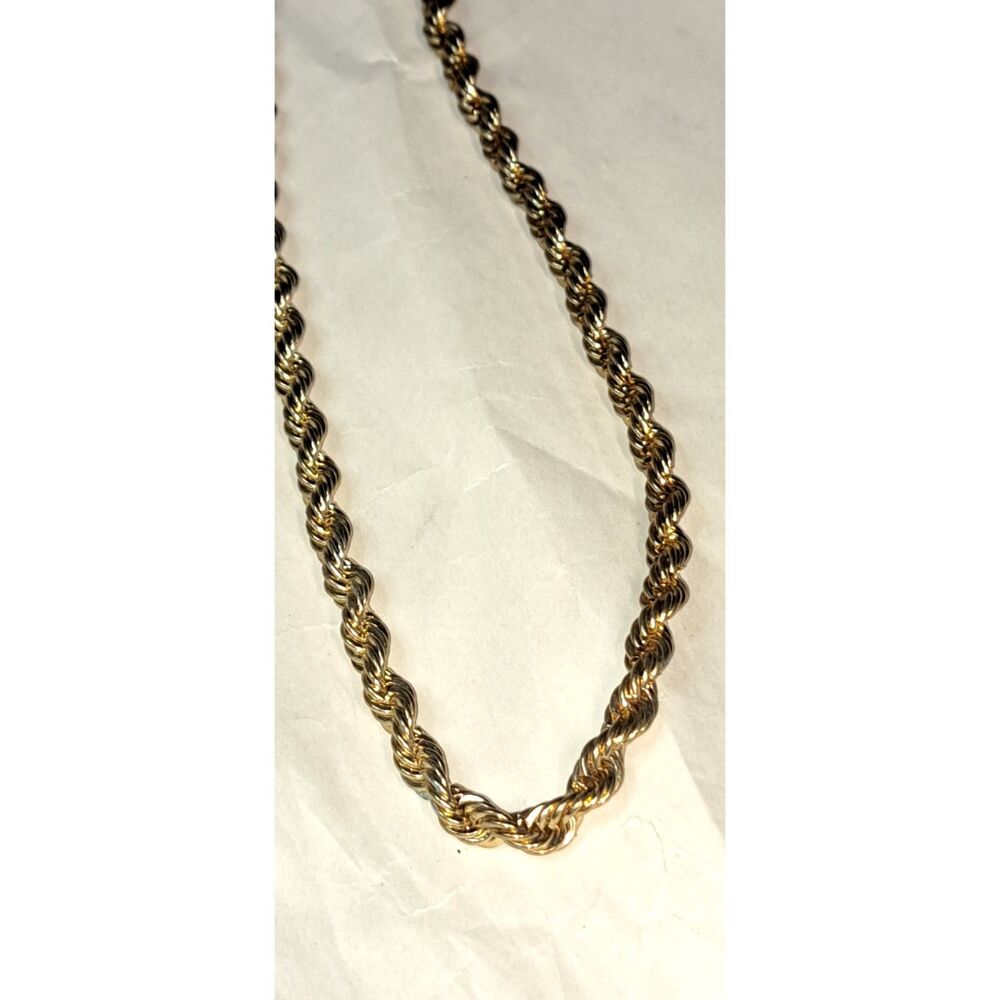 RALPH LAUREN STERLING SILVER 925  GOLD NECKLACE RLL